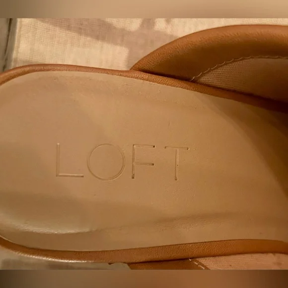 LOFT Leather/Wood Clogs - Picture 9 of 12